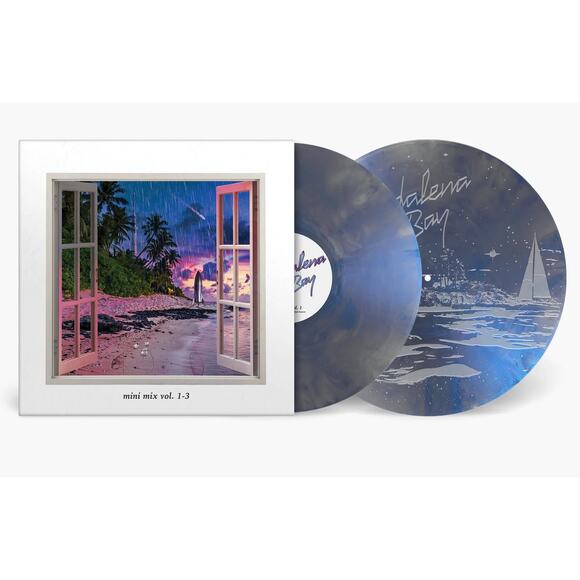Magdalena Bay Mini Mix Vol 1-3 Vinyl LP Iridescent Blue Etching Sealed New - Picture 1 of 13